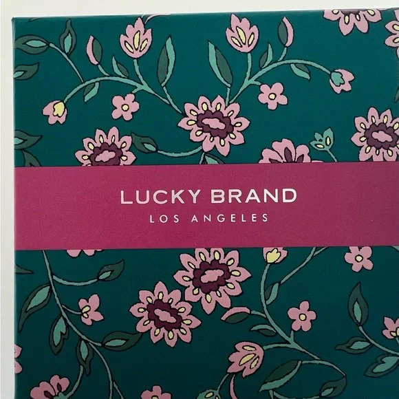 Lucky Brand mother of Pearl heart earrings - Picture 2 of 2